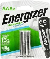 Energizer 2 AAA Rechargeable Batteries (1.2V) -  for sale in Egypt from Games2Egypt