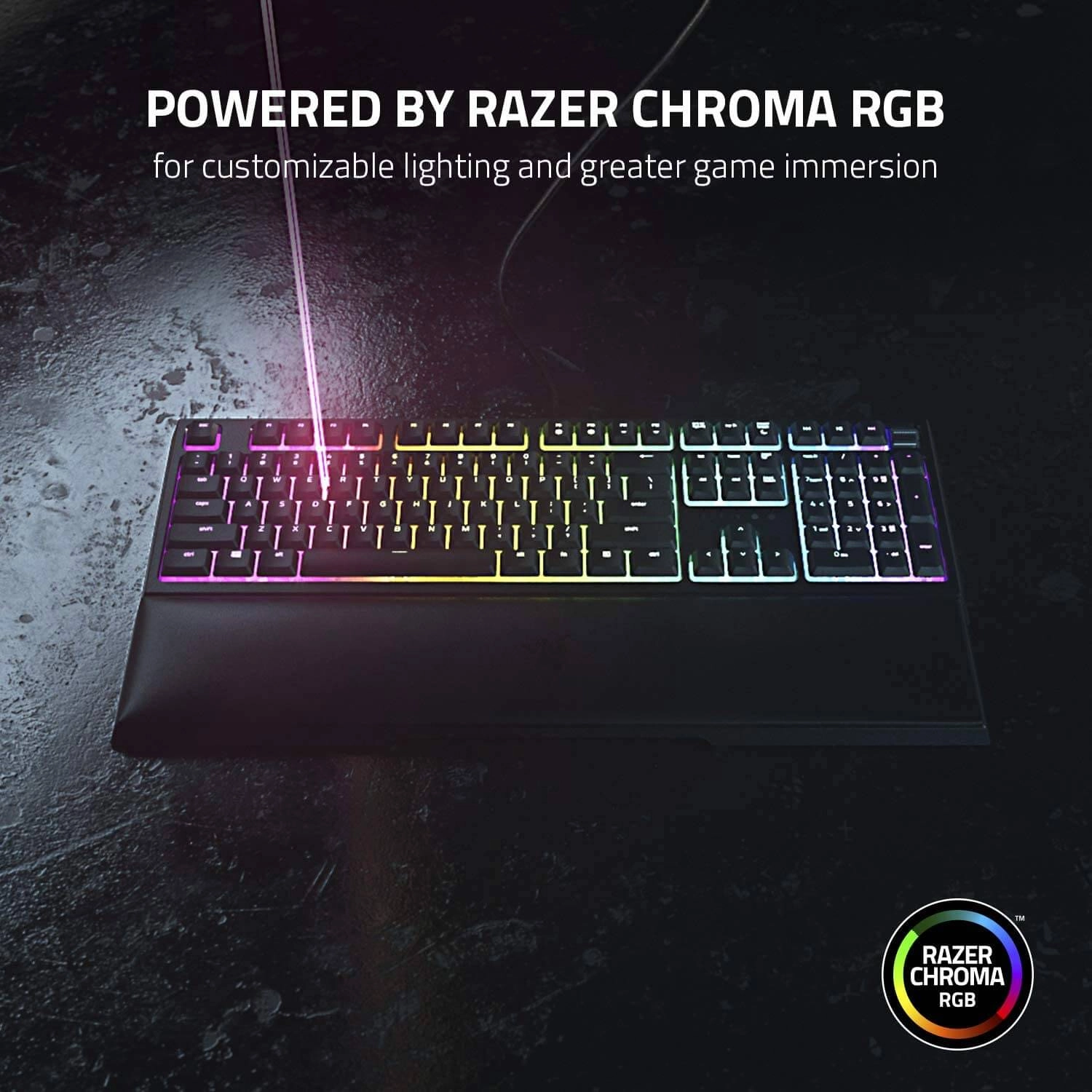 RAZER ORNATA V2 Arabic RGB Gaming Keyboard with Mechanical Key Switches   for sale in Egypt from Games2Egypt