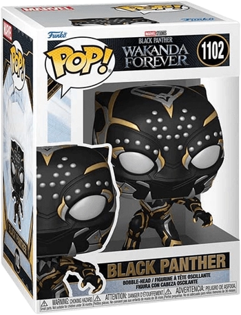 Funko Pop! Marvel: Black Panther Wakanda Forever - Black Panther (1102)  for sale in Egypt from Games2Egypt