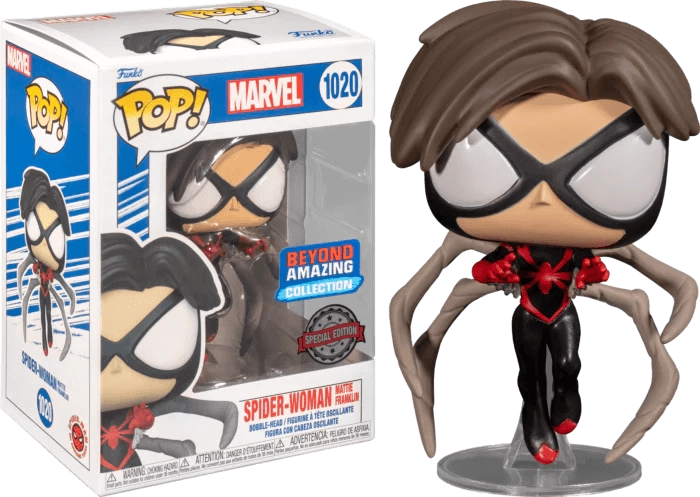 Funko Pop! Marvel: Beyond Amazing - Spider Woman Mattie Franklin  for sale in Egypt from Games2Egypt