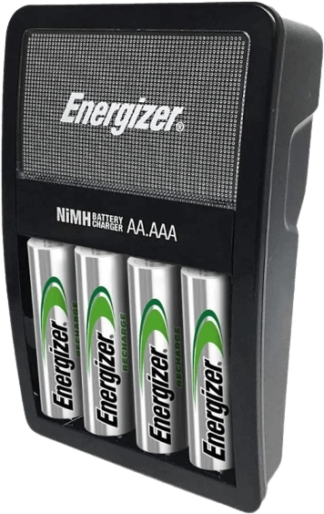 Energizer Charger + 4 AA Rechargeable Batteries  for sale in Egypt from Games2Egypt