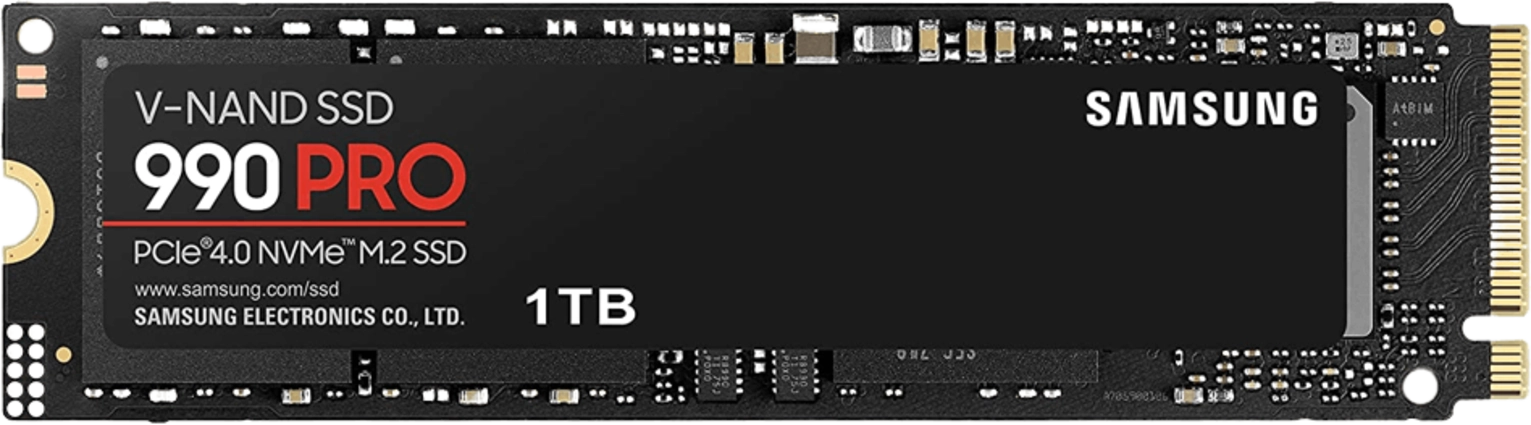 Samsung 990 Pro PCle 4.0 M.2 NVMe INTERNAL SSD - 1TB