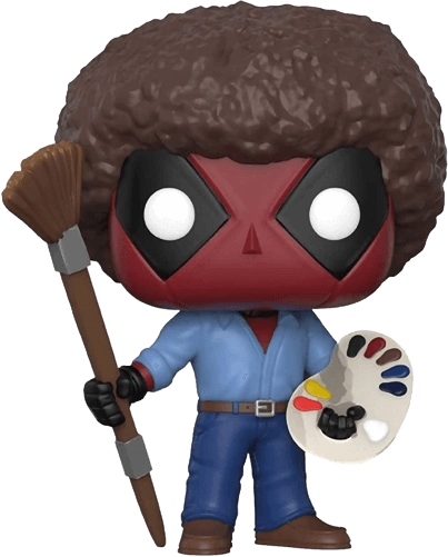 Funko Pop! Marvel: Deadpool Playtime- Bob Ross (319)  for sale in Egypt from Games2Egypt