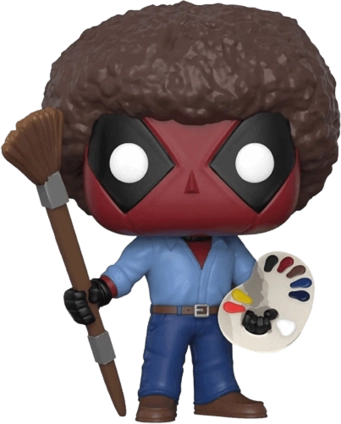 Funko Pop! Marvel: Deadpool Playtime- Bob Ross (319)