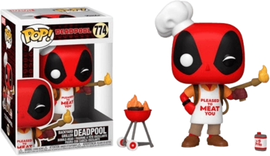 Funko Pop! Marvel: Deadpool 30th - Backyard Griller Deadpool 774  for sale in Egypt from Games2Egypt