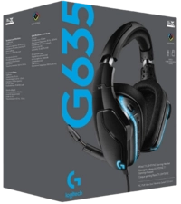 Logitech G635 Wired Gaming Headphone - Black  for sale in Egypt from Games2Egypt