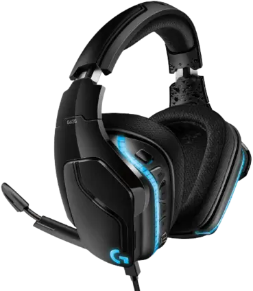 Logitech G635 Wired Gaming Headphone - Black