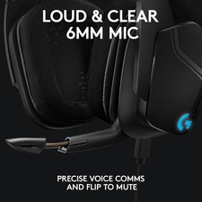 Logitech G635 Wired Gaming Headphone - Black  for sale in Egypt from Games2Egypt