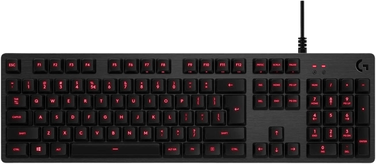 Logitech G413 Backlit Gaming Keyboard with Mechanical Switches - Black  for sale in Egypt from Games2Egypt