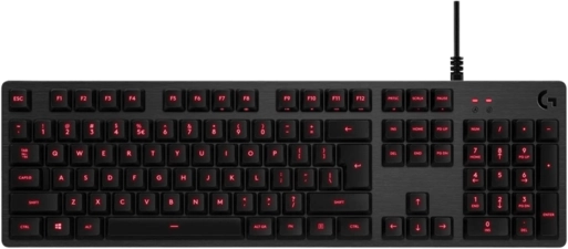 Logitech G413 Backlit Gaming Keyboard with Mechanical Switches - Black -  for sale in Egypt from Games2Egypt