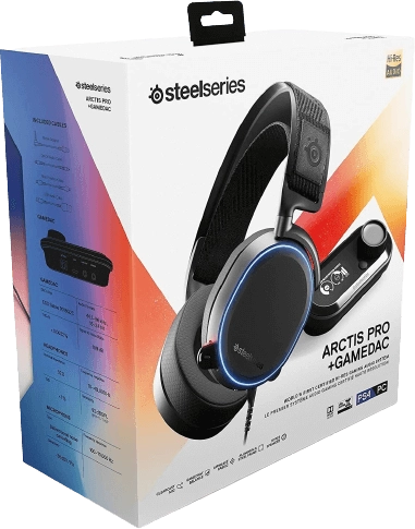 SteelSeries Arctis Pro Wired Gaming Headphone + Game Dac - Black  for sale in Egypt from Games2Egypt