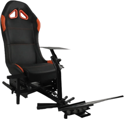 GY016 Racing Gaming Chair - Black & Orange  for sale in Egypt from Games2Egypt