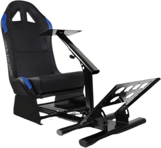 GY027 Racing Gaming Chair- Black and Blue   for sale in Egypt from Games2Egypt