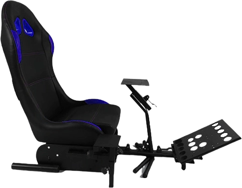 GY027 Racing Gaming Chair- Black and Blue   for sale in Egypt from Games2Egypt