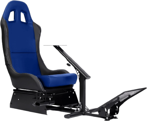 GY025 Racing Gaming Chair - Blue & Black  for sale in Egypt from Games2Egypt