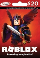 Roblox Card 20 USD Robux Key Global