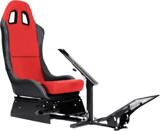 GY023 Racing Gaming Chair - Red & Black 