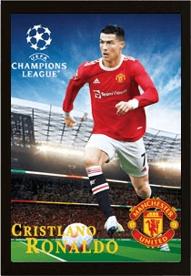 Cristiano Ronaldo 3D  Football Poster   for sale in Egypt from Games2Egypt