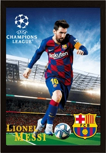 Lionel Messi 3D Football Poster   for sale in Egypt from Games2Egypt