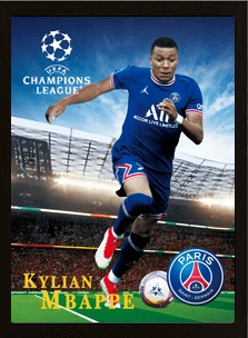 Kylian Mbappe 3D Football Poster   for sale in Egypt from Games2Egypt