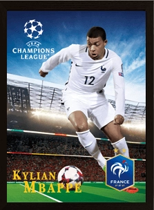 Kylian Mbappe 3D Football Poster   for sale in Egypt from Games2Egypt