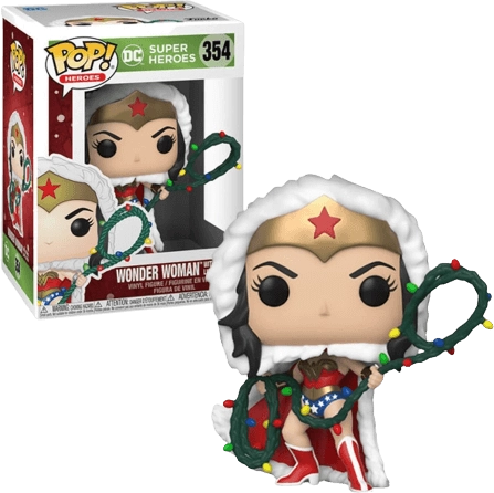 Funko Pop! DC: Holiday Wonder Woman with Lights Lasso  for sale in Egypt from Games2Egypt