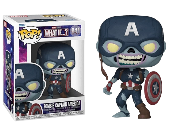 Funko Pop! What If...? Zombie Captain America (941)  for sale in Egypt from Games2Egypt