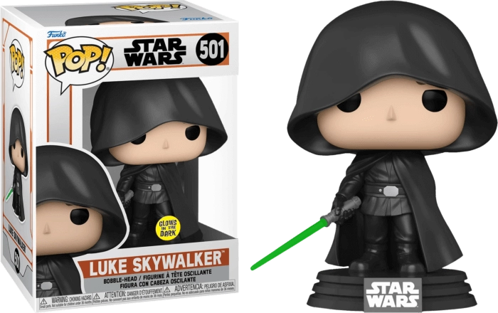 Funko Pop! Star Wars: The Mandalorian - Luke (Glow-in-the-Dark) (Exc)  for sale in Egypt from Games2Egypt