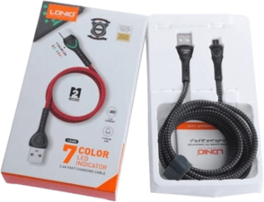 Ldnio LS482 LED Charging Cable from USB to Micro (3m) -  for sale in Egypt from Games2Egypt