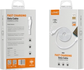 Ldnio LS553 from USB to Type C Fast Charging Cable - 3m  for sale in Egypt from Games2Egypt