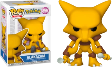 Funko Pop! Games: Pokemon - Alakazam Pokedex  for sale in Egypt from Games2Egypt