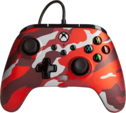 PowerA Enhanced Wired Controller for Xbox - Camo Red