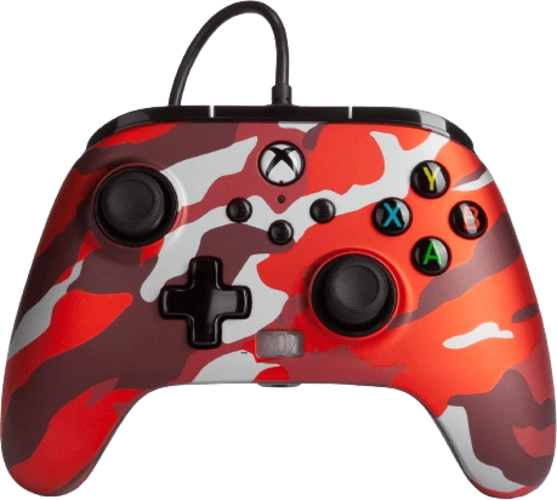 PowerA Enhanced Wired Controller for Xbox - Camo Red