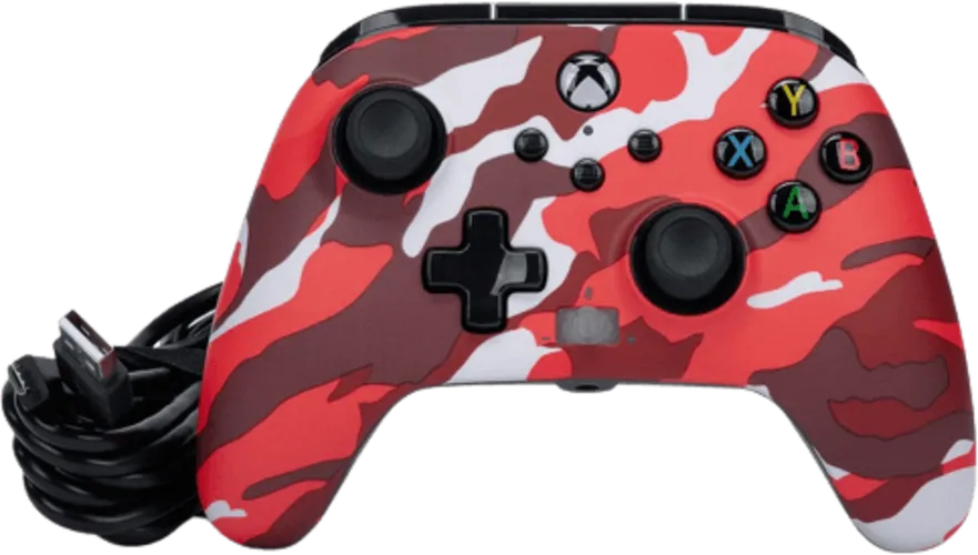 PowerA Enhanced Wired Controller for Xbox - Camo Red