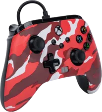 PowerA Enhanced Wired Controller for Xbox - Camo Red