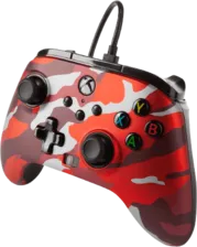 PowerA Enhanced Wired Controller for Xbox - Camo Red