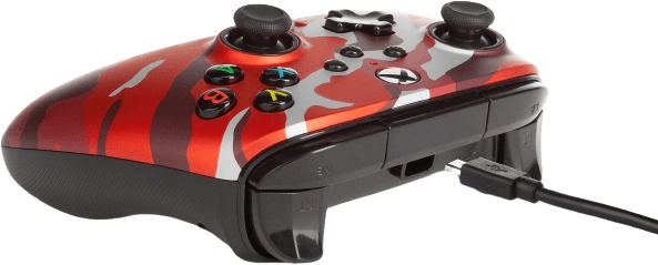 PowerA Enhanced Wired Controller for Xbox - Camo Red  for sale in Egypt from Games2Egypt