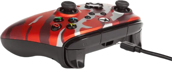 PowerA Enhanced Wired Controller for Xbox - Camo Red