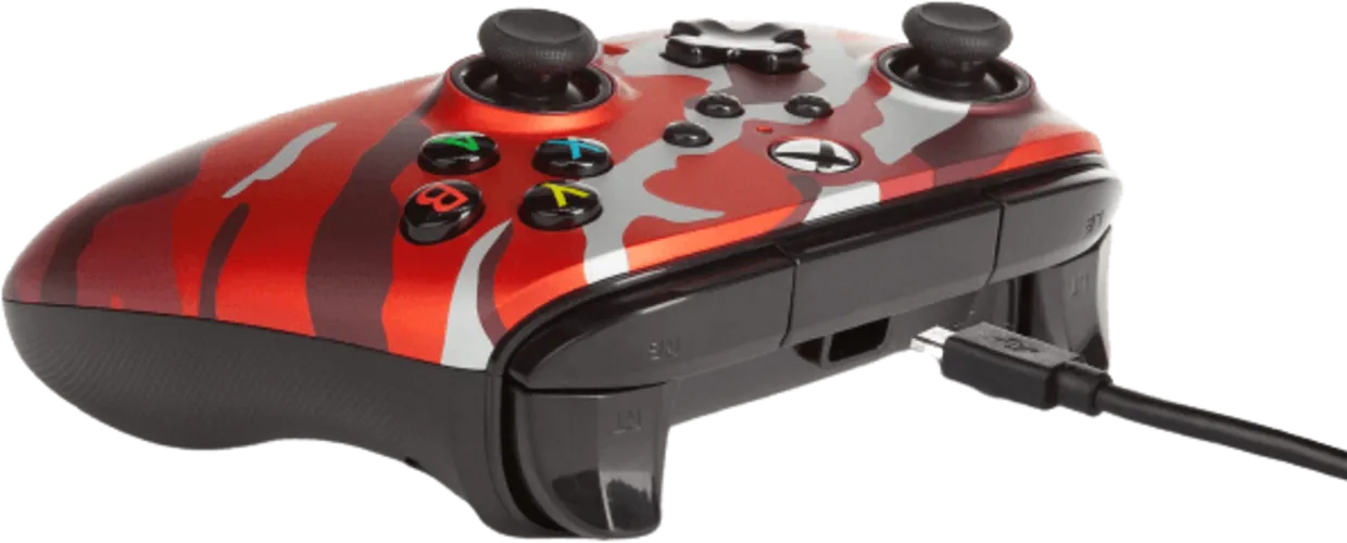 PowerA Enhanced Wired Controller for Xbox - Camo Red