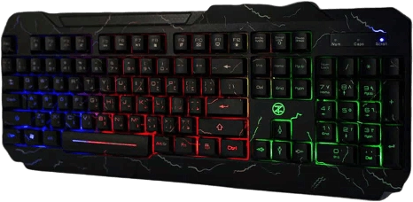 TechnoZone E3 Wired Gaming Keyboard with Rainbow Backlit  for sale in Egypt from Games2Egypt