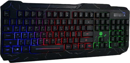 TechnoZone E3 Wired Gaming Keyboard with Rainbow Backlit  for sale in Egypt from Games2Egypt