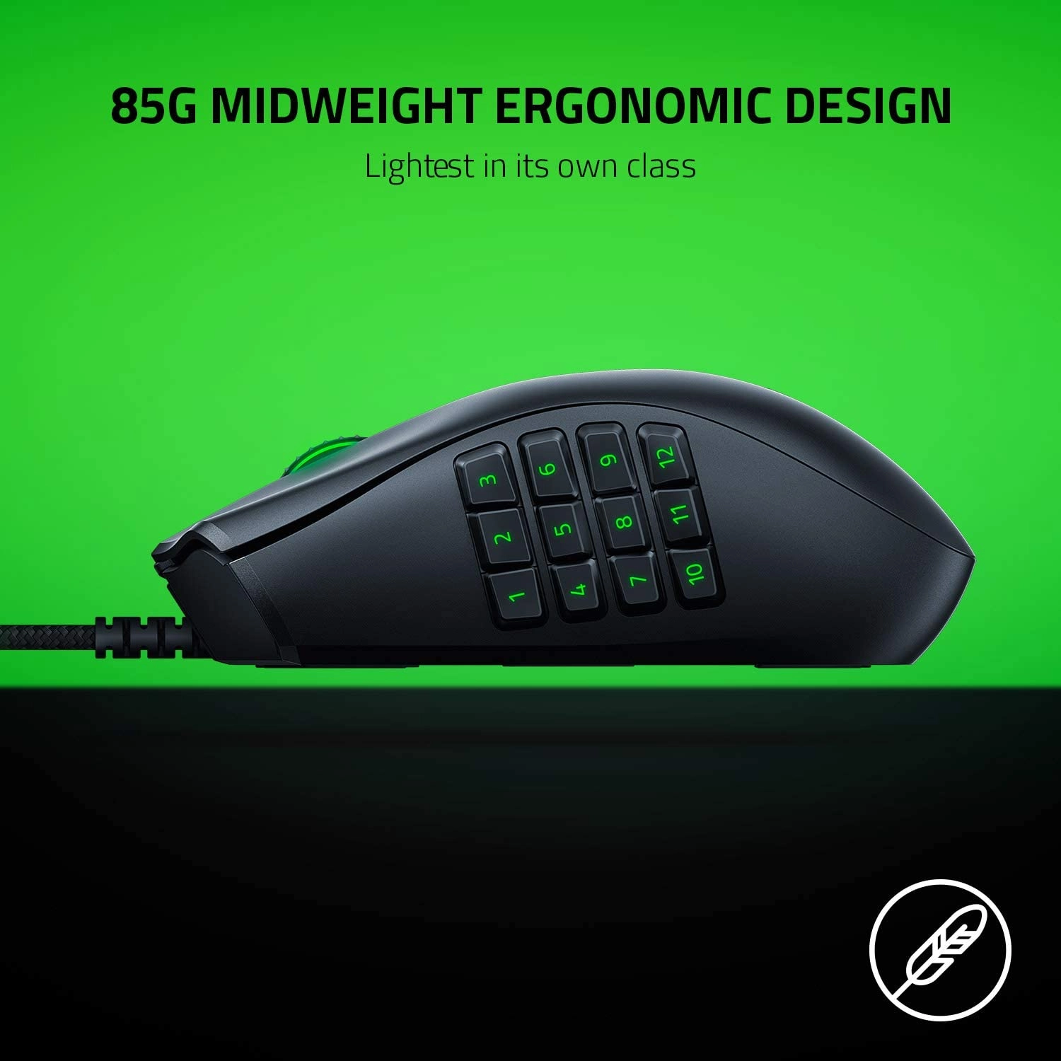 Razer Naga X Wired Gaming Mouse  for sale in Egypt from Games2Egypt