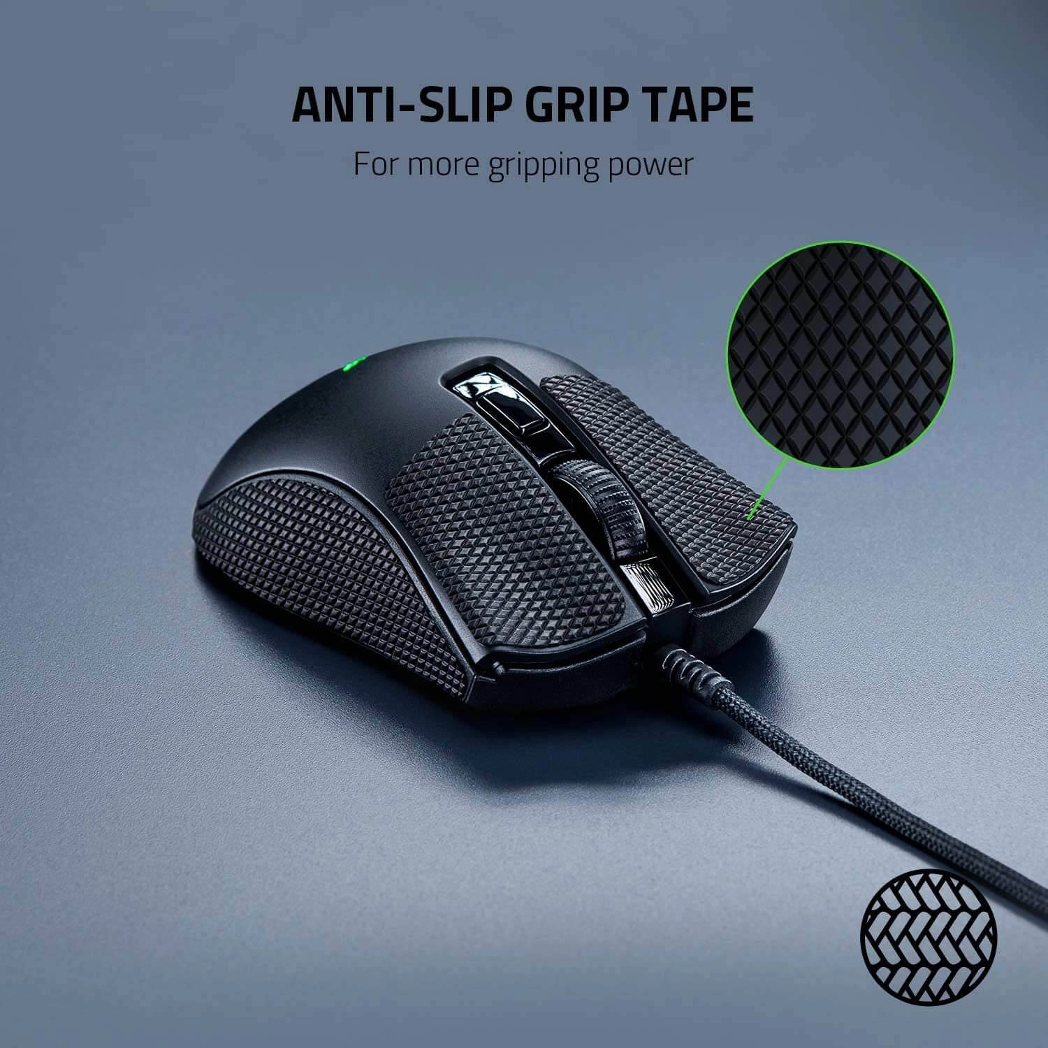 Razer DeathAdder V2 Mini Wired Gaming Mouse with Grip Tape  for sale in Egypt from Games2Egypt