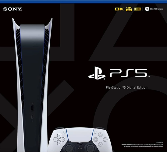 PlayStation 5 Console - Digital Edition 