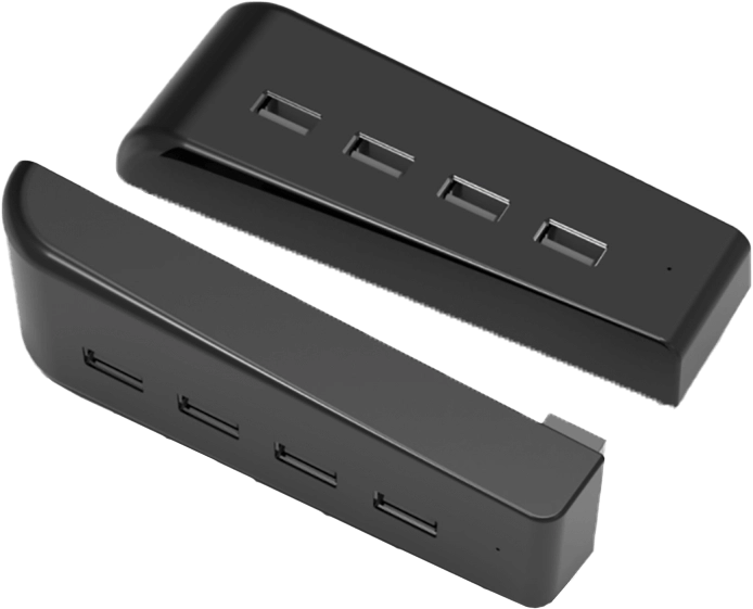 PS5 Console USB-HUB - Black  for sale in Egypt from Games2Egypt