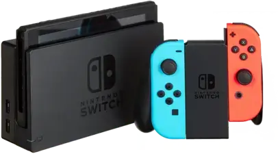 Nintendo Switch Console - Neon Red/Neon Blue V2 - Used (62853)