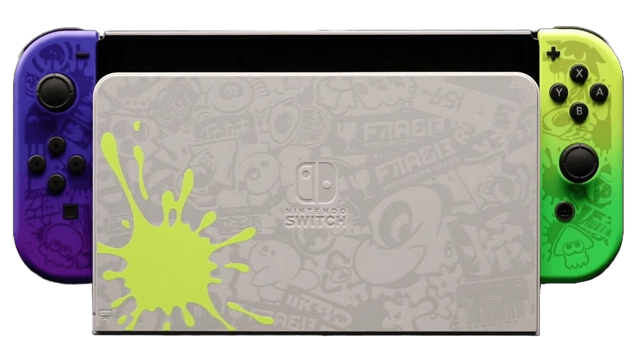 Nintendo Switch OLED Console Splatoon Edition  for sale in Egypt from Games2Egypt