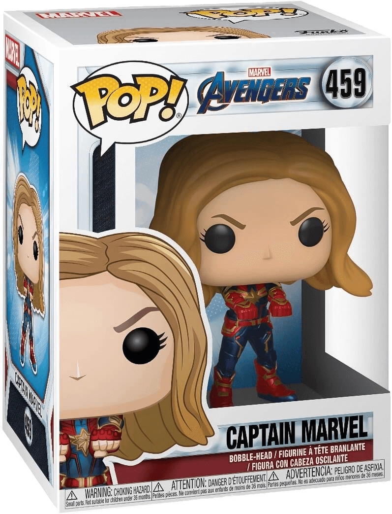 Funko Pop! Marvel: Avengers End Game - Captain Marvel (459)  for sale in Egypt from Games2Egypt