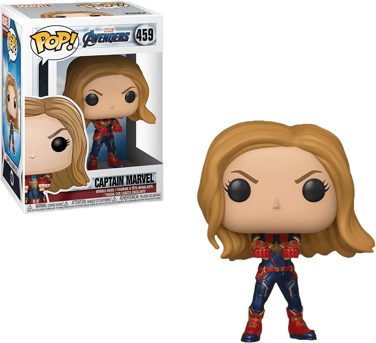 Funko Pop! Marvel: Avengers End Game - Captain Marvel (459)  for sale in Egypt from Games2Egypt