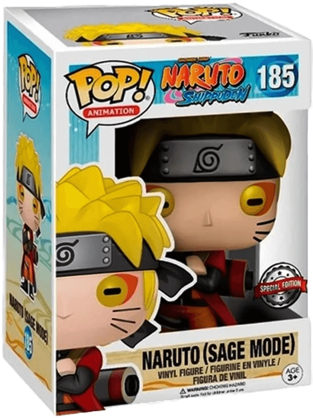 Funko Pop!  Animation: Naruto Shippuden - Naruto Sage Mode (Exc)  for sale in Egypt from Games2Egypt